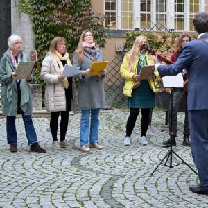 zugeschnittenes Bild Chor